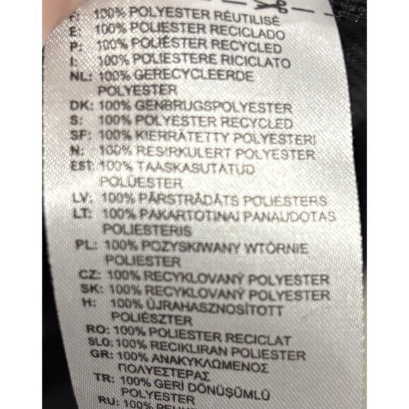 Adidas Climacool Black Full Zip Track Jacket 3 White Stripes Women's Small - Picture 8 of 8